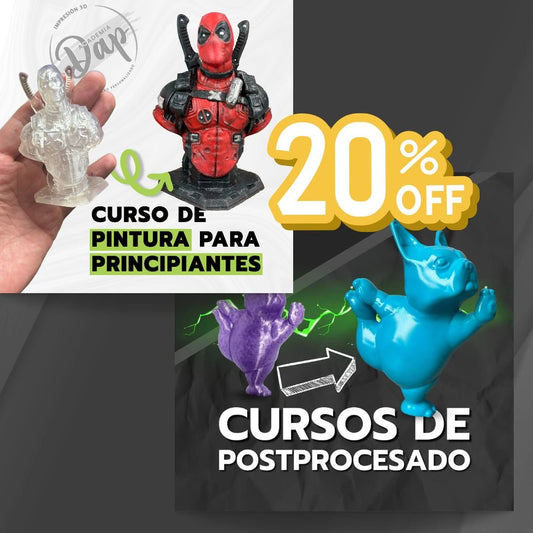 Combo Cursos Impresión 3D - 4D - Lab México | Impresión 3D