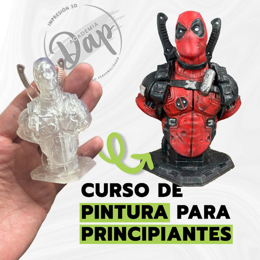 Curso de Pintura Para Principiantes - 4D - Lab México | Impresión 3D